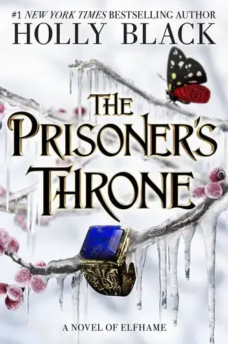 جلد کتاب تخت زندانی (The Prisoners Throne)