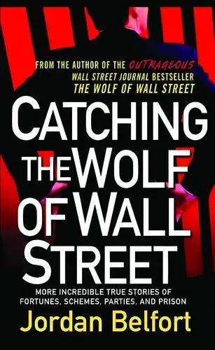 جلد کتاب گرفتن گرگ وال استریت (catching the wolf of wall street)