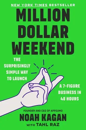جلد کتاب آخرهفته میلیون دلاری (Million Dollar Weekend)