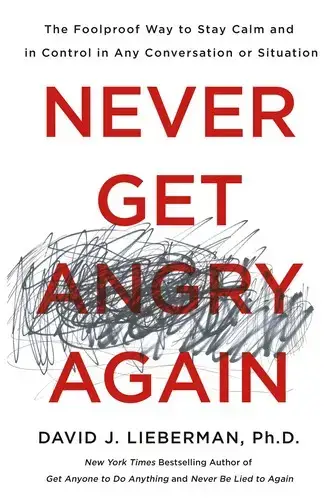 جلد کتاب دیگر هرگز خشمگین نشو (Never Get Angry Again)