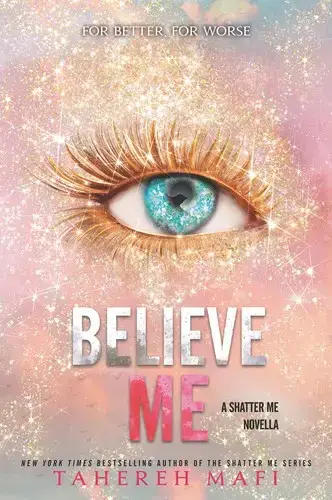 جلد کتاب باورم کن (Believe Me)