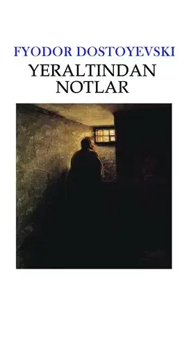 جلد کتاب یادداشت های زیر زمینی (Yeraltından Notlar)