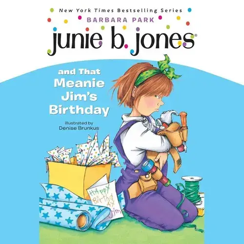 جلد کتاب جلد 6 (Junie B Jones And That Meanie Jims Birthday)