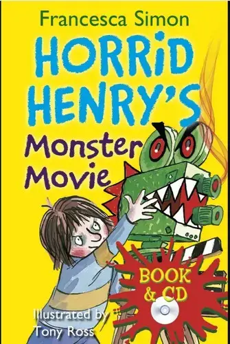 جلد کتاب جلد 8: هنری زلزله و فیلم هیولا (Horrid Henry 8: Monster Movie)
