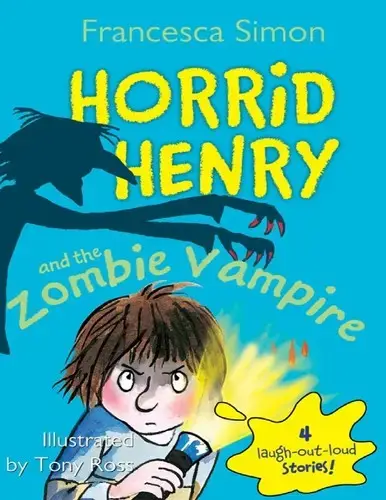 جلد کتاب جلد 7: هنری زلزله خون آشام زامبی (Horrid Henry 7: And the Zombie Vampire)