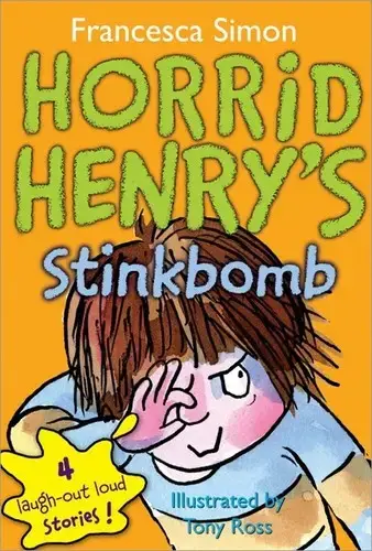 جلد کتاب جلد 5: هنری زلزله و بمب گندزا (Horrid Henry 5: Stinkbomb)