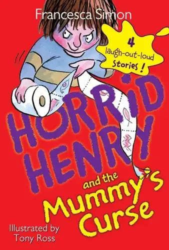 جلد کتاب جلد 3: هنری زلزله و جادوی مومیایی (Horrid Henry 3: Mummys Curse)