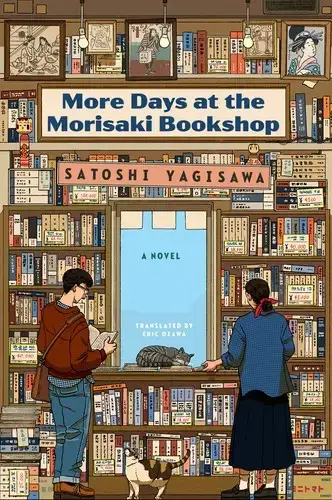 جلد کتاب روزهای بیشتر در کتابفروشی موریساکی (More Days at the Morisaki Bookshop)
