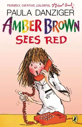 جلد کتاب جلد 6: آمبر براون از عصبانیت قرمز می شود (Amber Brown Sees Red)