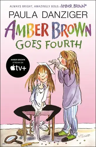 جلد کتاب جلد 3: آمبر براون به کلاس چهارم می رود (Amber Brown Goes Fourth)