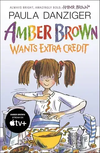 جلد کتاب جلد 4: آمبر براون امتیاز بیشتر می خواهد (Amber Brown Wants Extra Credit)