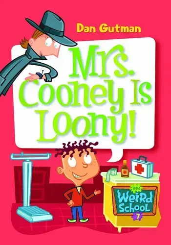 جلد کتاب مدرسه ی عجیب و غریب 7: خانم فالکن، آشغال جمع کن (My Weird School 7: Mrs. Cooney Is Loony)