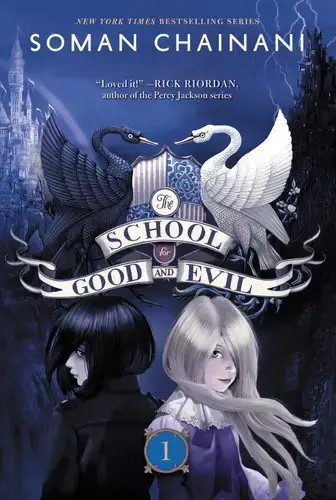 جلد کتاب خوب های بد، بدهای خوب جلد 1: شاهزاده و جادوگر (School for Good and Evil)