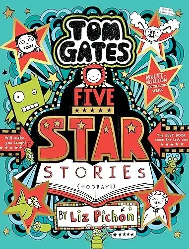 جلد کتاب تام گیتس21 داستان پنج ستاره (Five Star Stories)