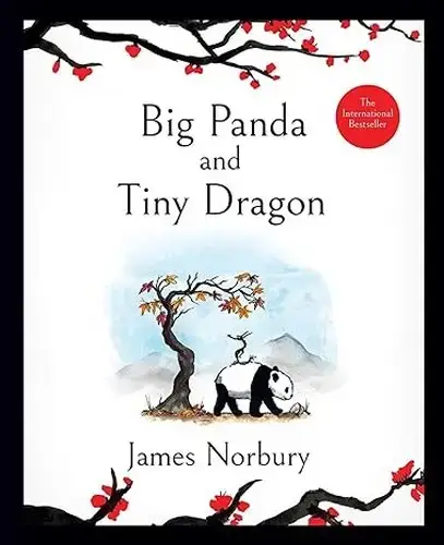 جلد کتاب پاندای بزرگ و اژد های کوچک (Big Panda and Tiny Dragon)