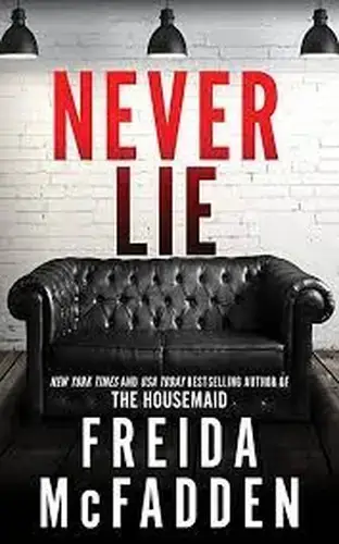 جلد کتاب هیچوقت دروغ نگو (Never Lie)