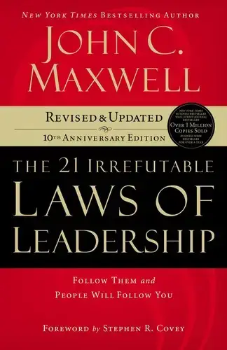جلد کتاب قانون رهبری21 (laws of leadership 21)