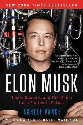 جلد کتاب ایلان ماسک (Elon Musk)