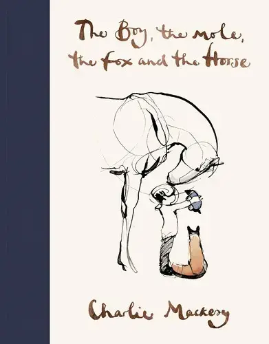 جلد کتاب پسرک، موش کور، روباه و اسب (The Boy, the mole, the fox and the horse)