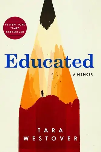 جلد کتاب دختر تحصیل کرده (Educated)