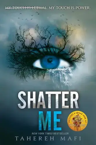 جلد کتاب خردم کن جلد 1 (Shatter Me)