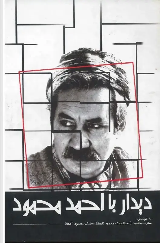 جلد کتاب دیدار با احمد محمود