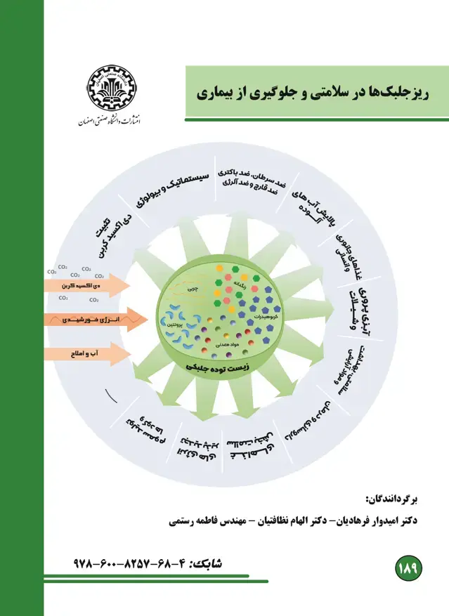 جلد کتاب ریزجلبک‌ها در سلامتی و جلوگیری از بیماری