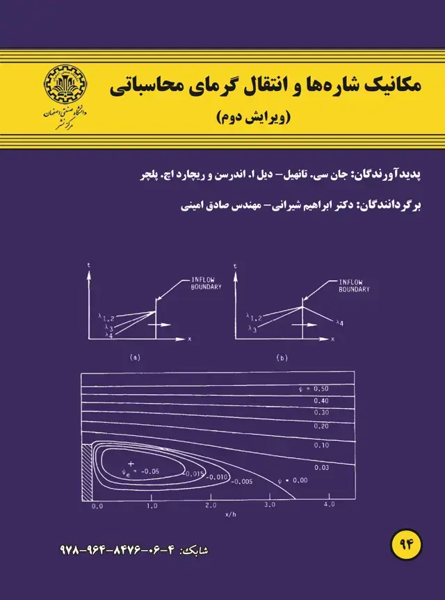 جلد کتاب مکانیک شاره‌ها و انتقال گرمای محاسباتی