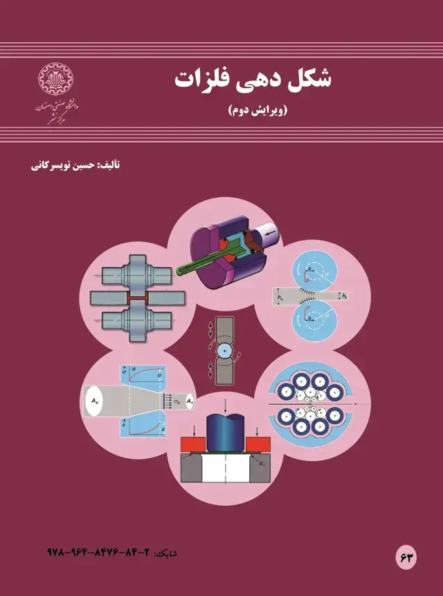 جلد کتاب شکل‌دهی فلزات