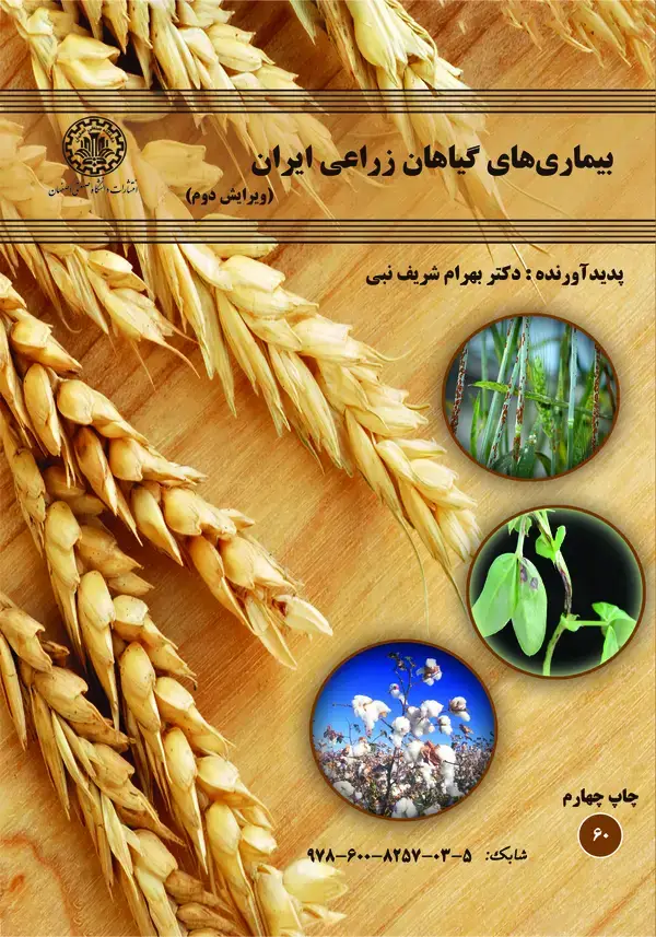 جلد کتاب بیماری های گیاهان زراعی ایران (ویرایش دوم)