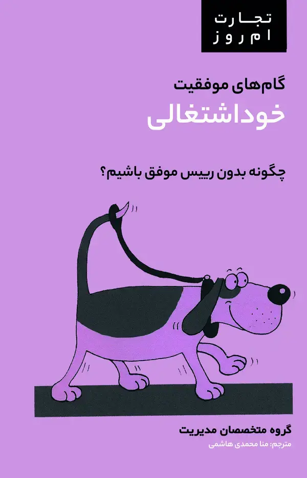 جلد کتاب گام‌های موفقیت خود اشتغالی