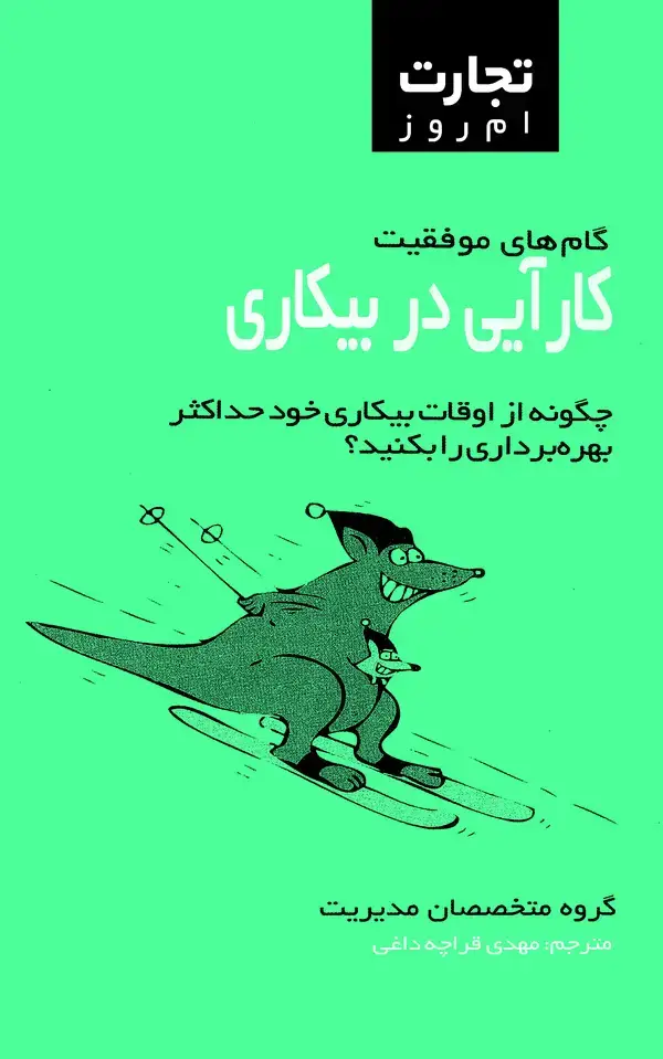 جلد کتاب کارآیی در بیکاری