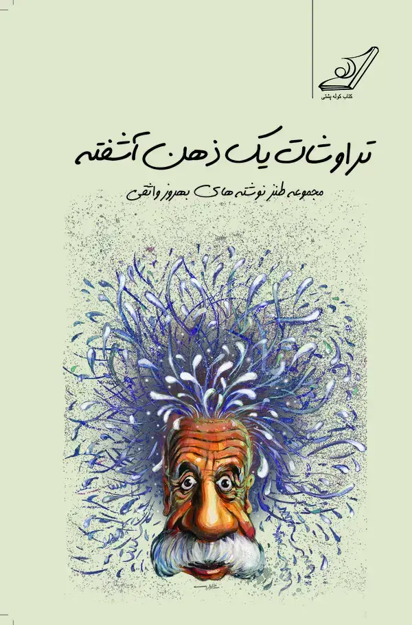 جلد کتاب تراوشات یک ذهن آشفته
