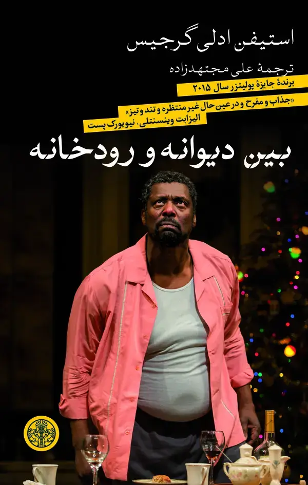 جلد کتاب بین دیوانه و رودخانه