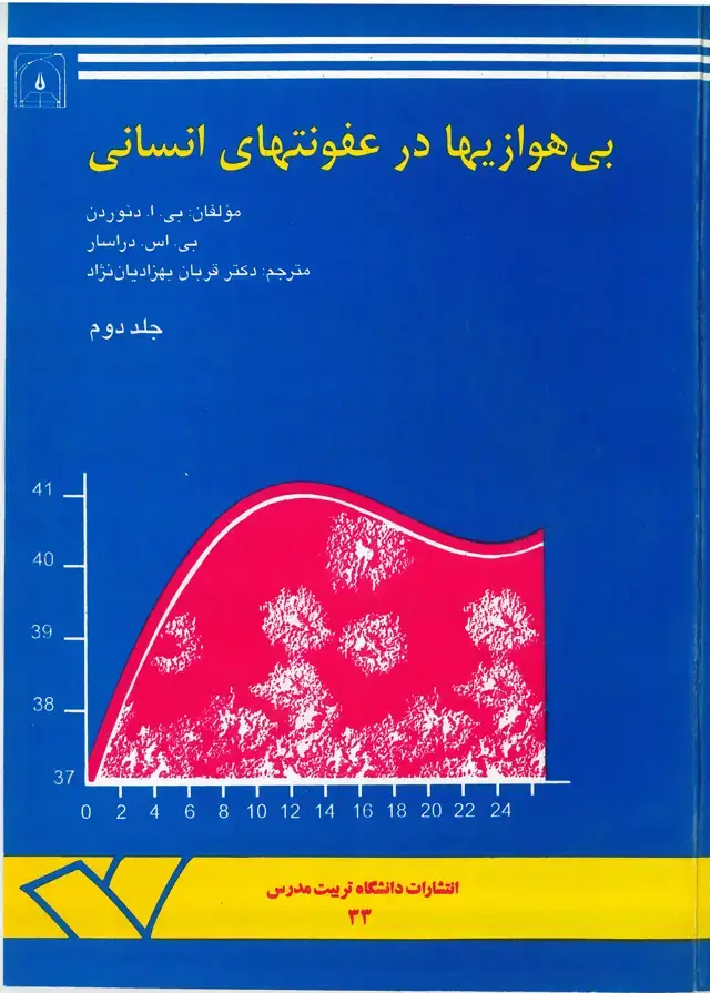 جلد کتاب بی هوازی ها در عفونتهای انسانی (جلد دوم)