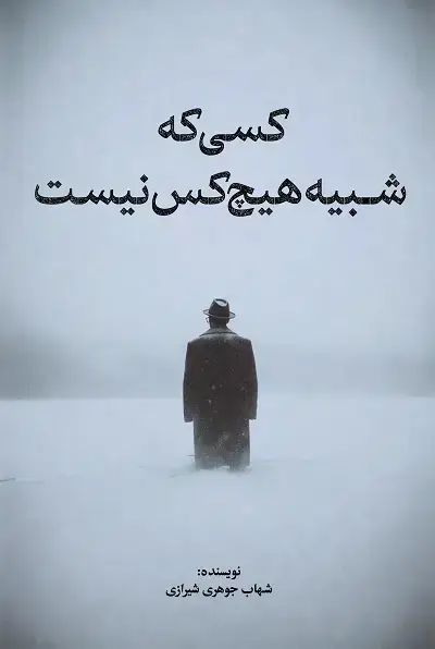 جلد کتاب کسی که شبیه هیچ کس نیست
