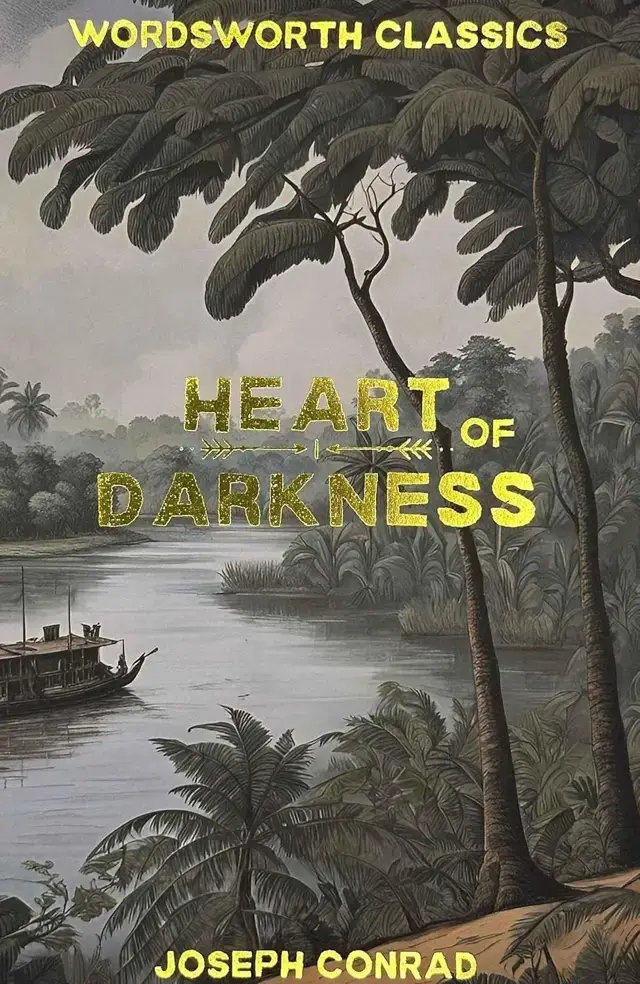 جلد کتاب heart of darkness