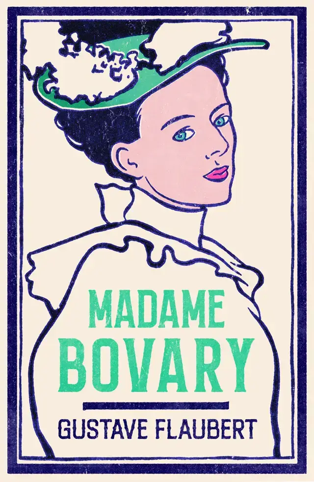 جلد کتاب madame bovary