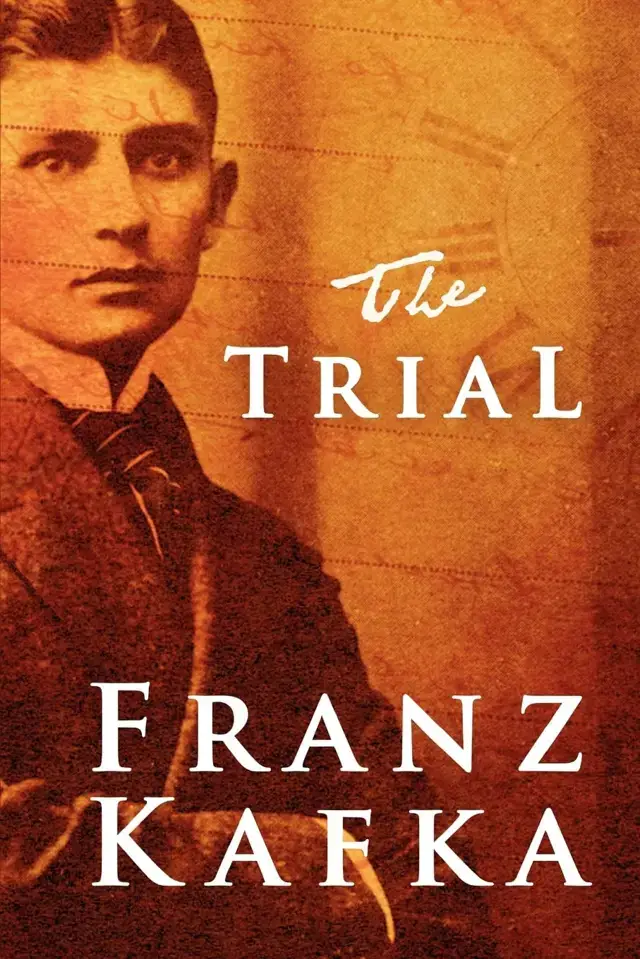 جلد کتاب the trial
