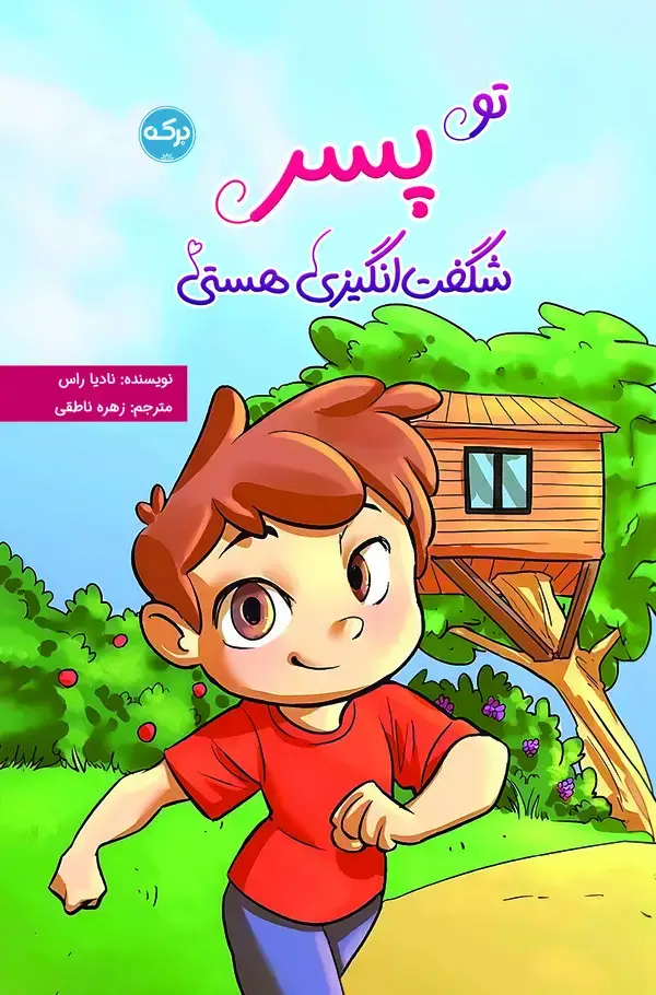 جلد کتاب تو پسر شگفت انگیزی هستی