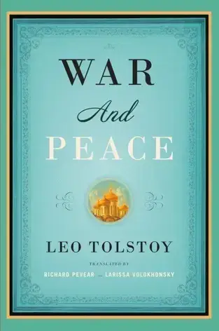 جلد کتاب War and Peace