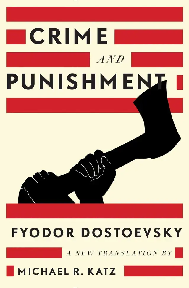 جلد کتاب Crime and Punishment