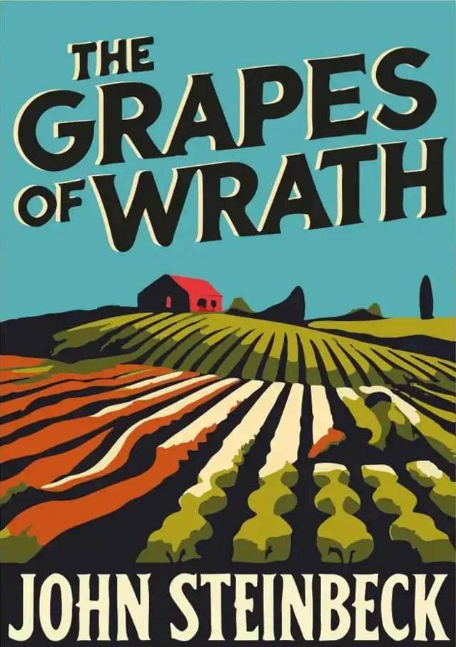 جلد کتاب The Grapes of Wrath