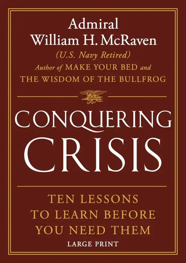 جلد کتاب Conquering Crisis