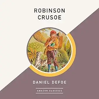 جلد کتاب Robinson Crusoe - Daniel Defoe