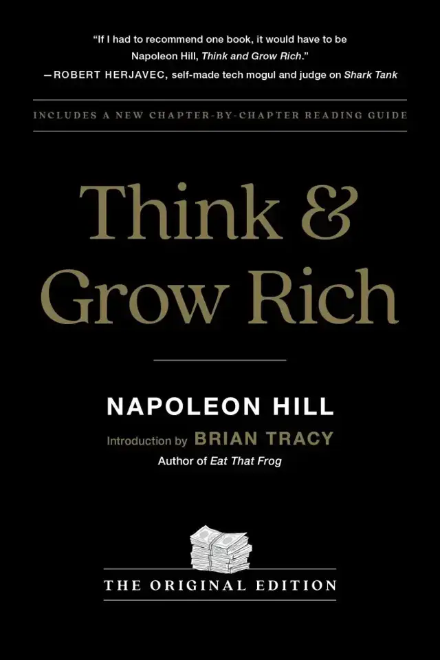 جلد کتاب think and grow rich