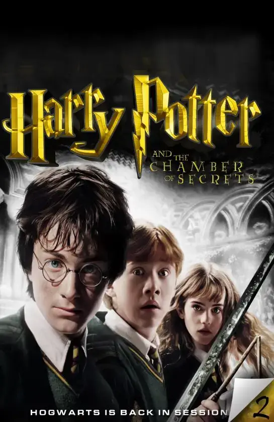 جلد کتاب Harry Potter and the Chamber of Secrets