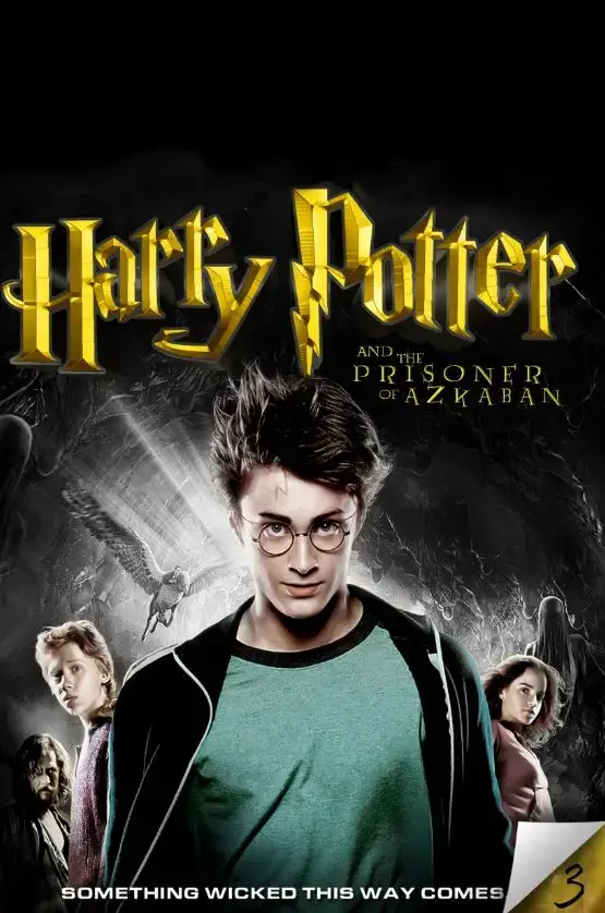 جلد کتاب Harry Potter and the Prisoner of Azkaban
