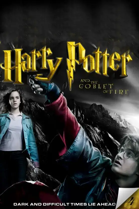 جلد کتاب Harry Potter and the Goblet of Fire