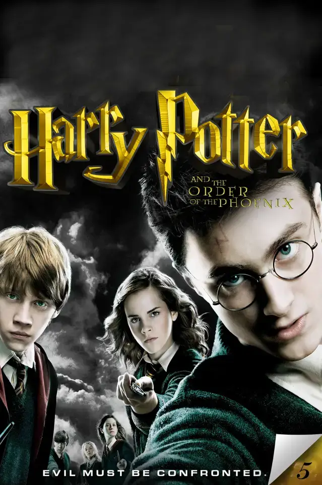 جلد کتاب Harry Potter and the Order of the Phoenix